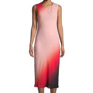 NWT DONNA KARAn Ombré Midi Dress